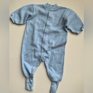 Vintage Blue Baby One Piece